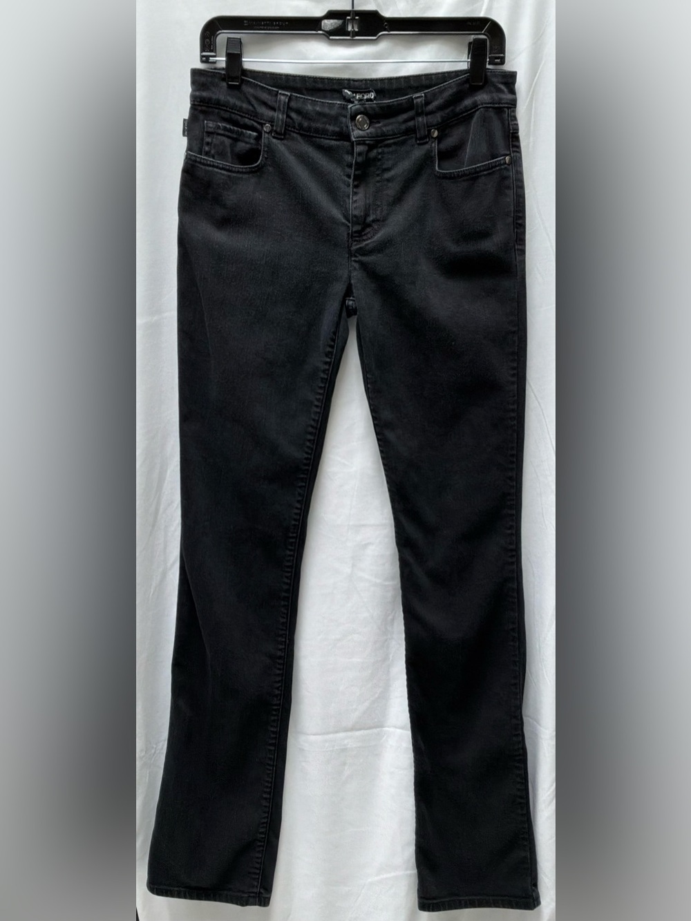 Tom Ford Black Straight-Leg Jeans 29